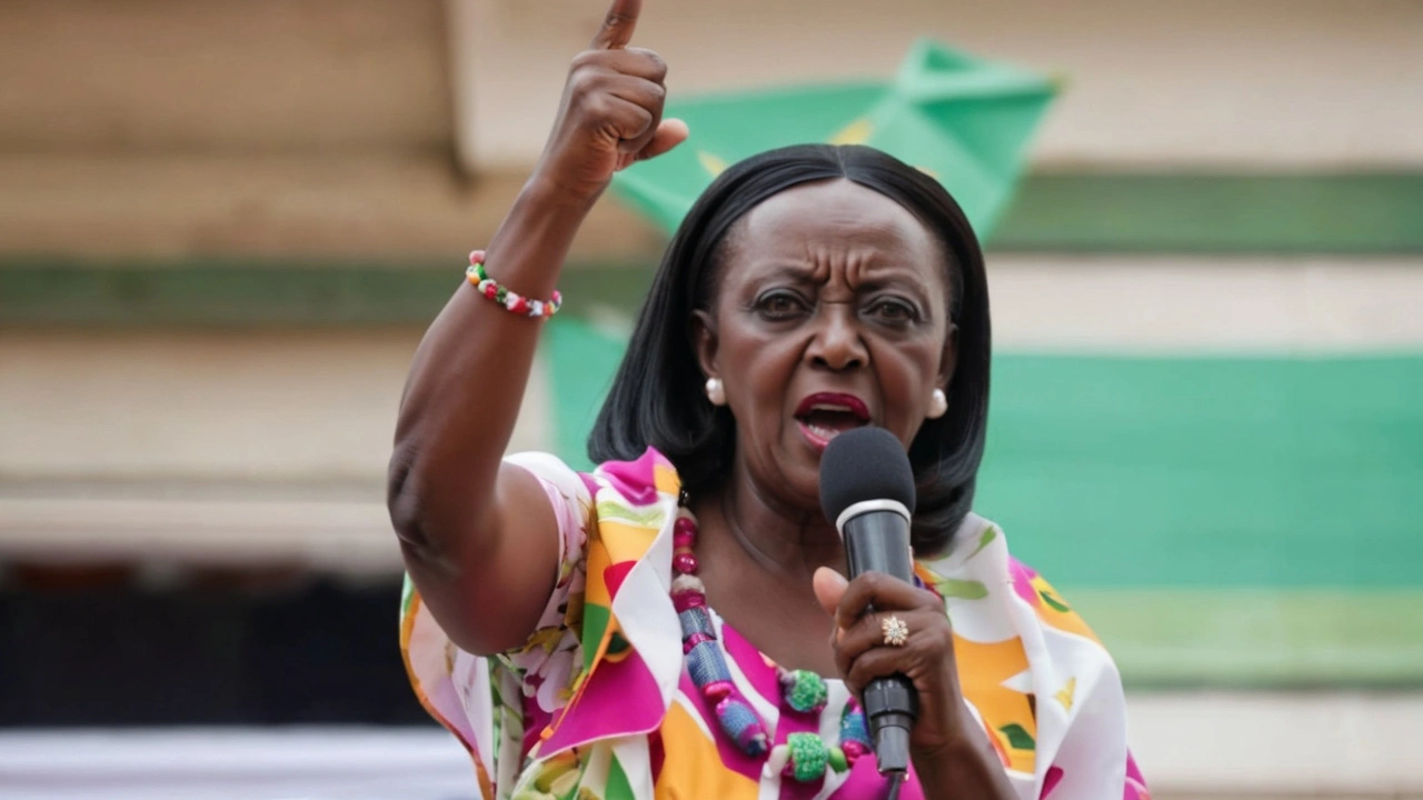 Martha Karua Criticizes President Ruto for Stance on Protests in Kenya