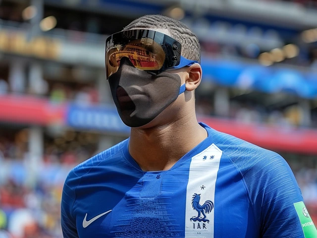 Kylian Mbappe Faces Challenges With Protective Mask Ahead of Crucial Euro 2024 Clash