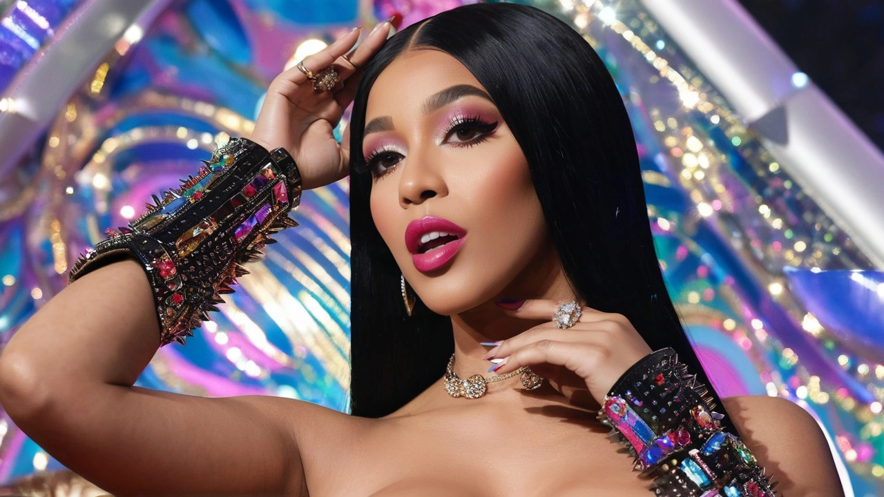 Cardi B Stuns Fans with Glamorous Third Pregnancy Announcement Amid Divorce Filing