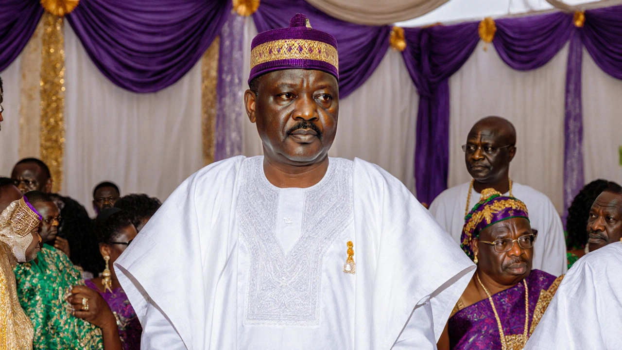 Amosun Joins Crowds for 44th Olubadan Coronation in Ibadan