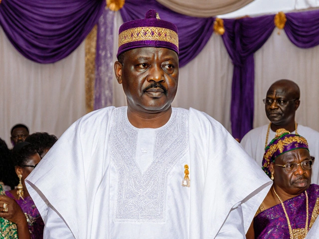 Amosun Joins Crowds for 44th Olubadan Coronation in Ibadan